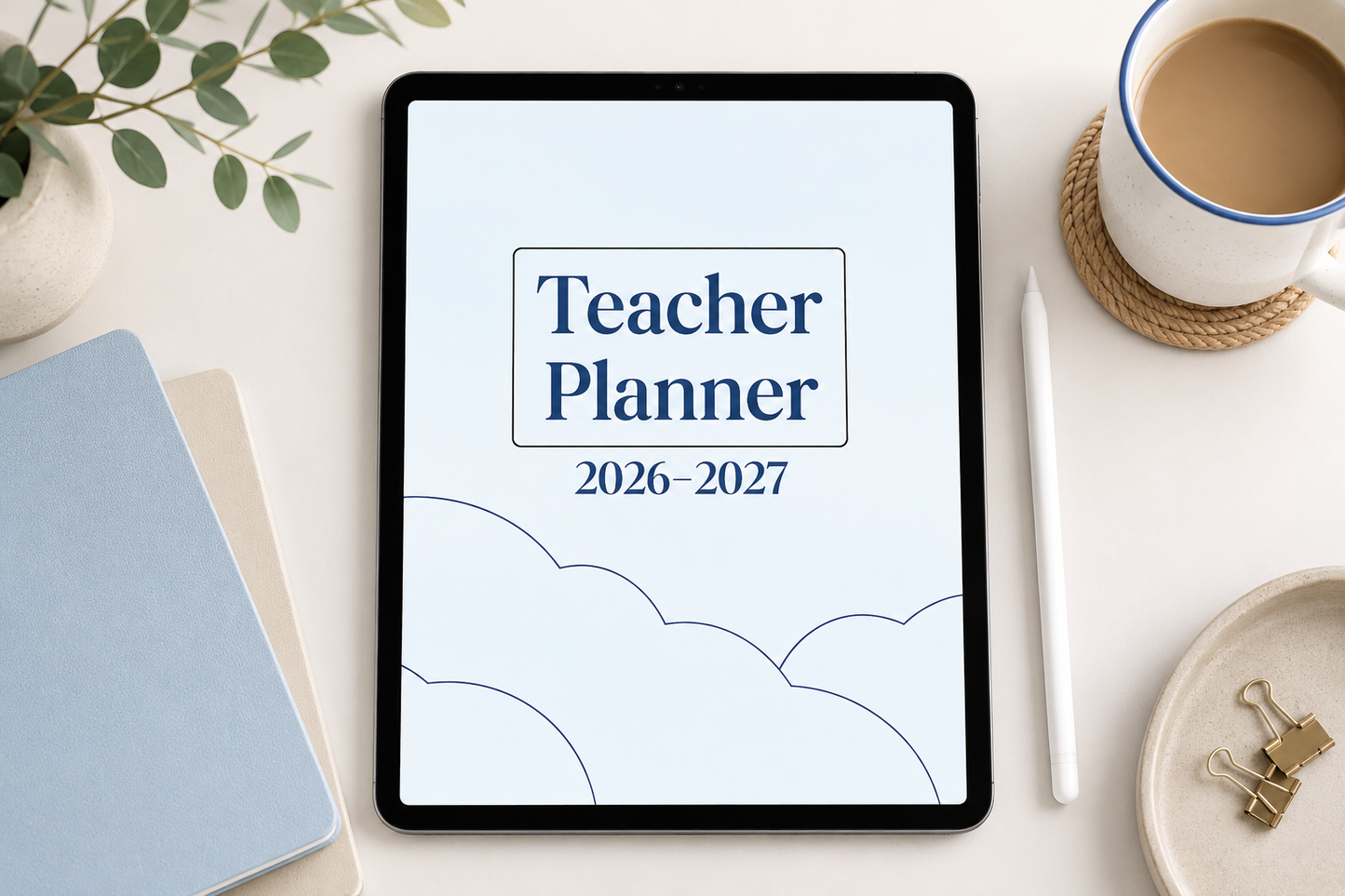 Teacher Planner Template 2026-2027