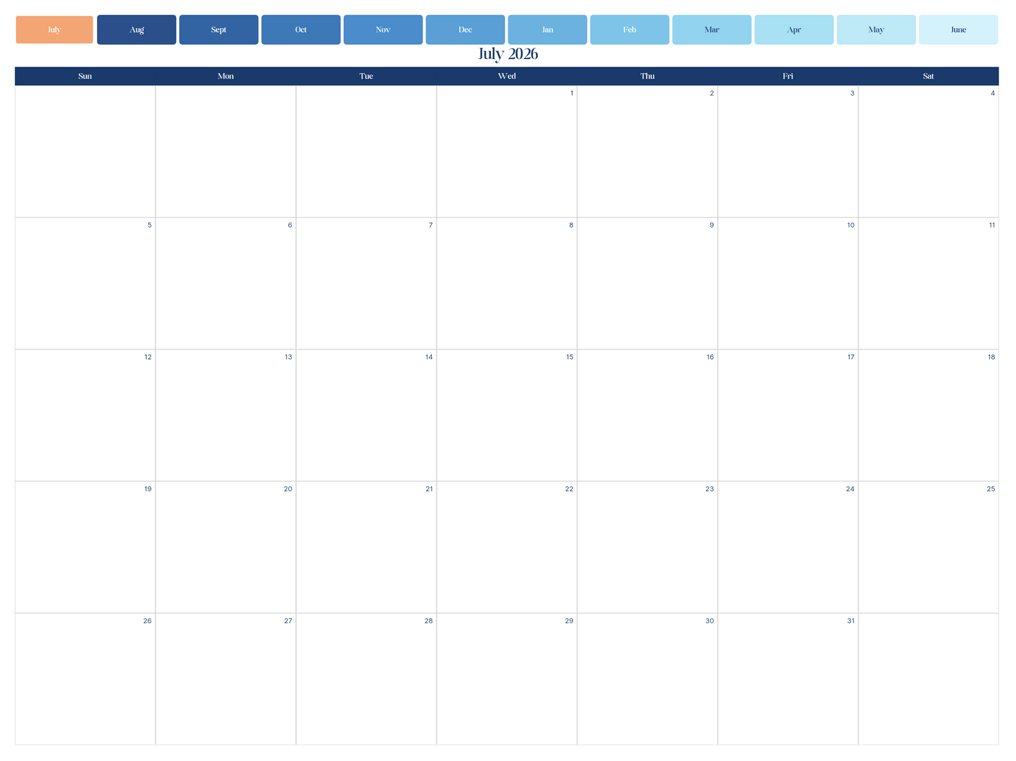Teacher Planner Template 2026-2027